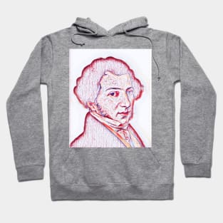 Gioachino Rossini Portrait | Gioachino Rossini Artwork | Line Art Hoodie